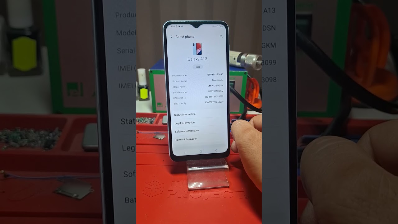 Samsung A13 Factory Reset