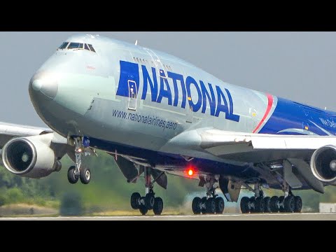 60 MINUTES PURE AVIATION - Airplane Highlights of September - Airbus A380, Boeing 747, A310 ... (4K)