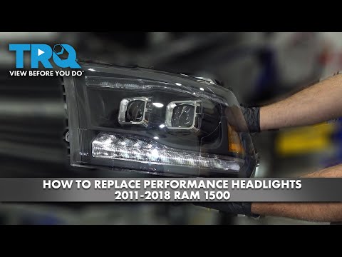 How to Replace Performance Projector Headlights 2011-2018 Ram 1500