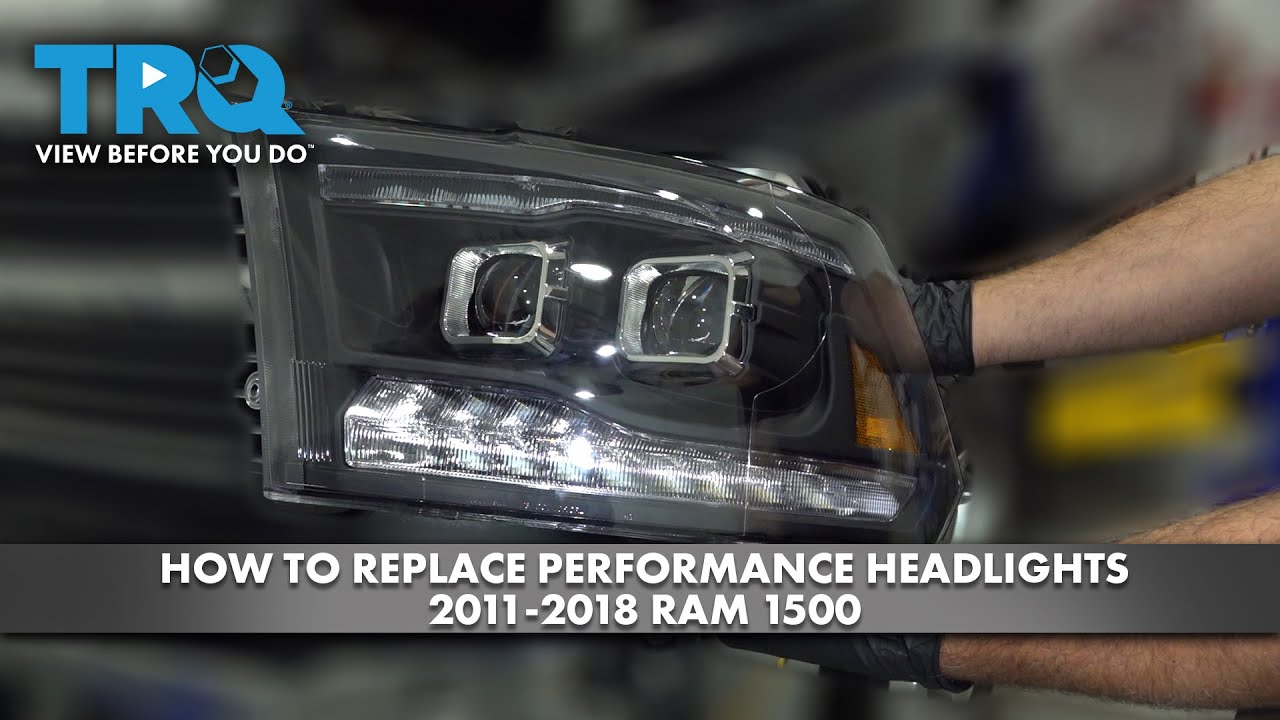 Watch video How to Replace Performance Projector Headlights 2011-2018 Ram 1500 Now How to Replace Performance Projector Headlights 2011-2018 Ram 1500
