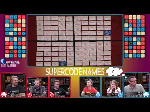 MCDM Plays Super Codenames - Game 1