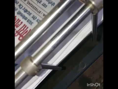 D Cut Non Woven Bag Offset Printing Machine