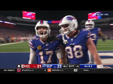Josh Allen's CLUTCH TD run on fourth down boosts Bills' lead to 29-21
