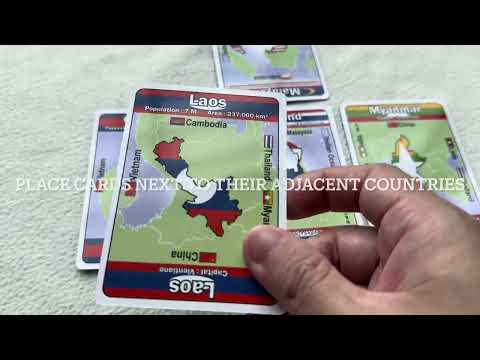 MAPOMINOES - Asia & Australia, by WildCard Games