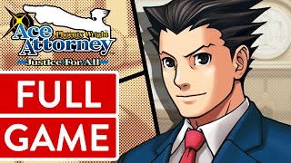 Phoenix Wright Ace Attorney Justice for All PC FULL GAME Longplay Gameplay Walkthrough Playthrough