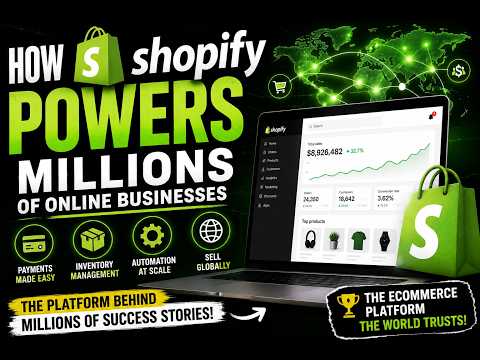 How Shopify Powers Millions of Online Businesses Worldwide