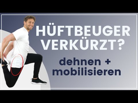 Hüftbeuger verkürzt? Dehne und stärke ihn mit diesen 5 Übungen!