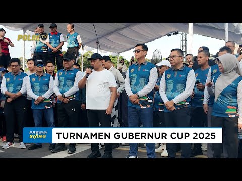 KAPOLDA KALTENG HADIRI JALAN SEHAT MERIAHKAN TURNAMEN GUBERNUR CUP 2025