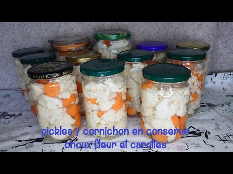 , title : '[RECETTE TURC] conserve pickles ( cornichon )  choux fleur / carotte marinés au vinaigre et sel'