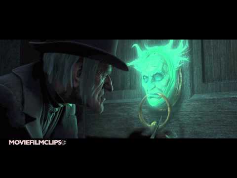 Jacob Marley In The Door Knob - A Christmas Carol (2009) - HD