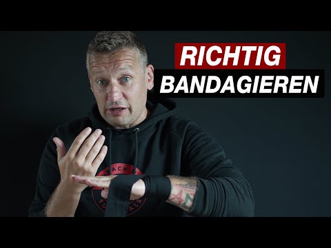 Bandagen richtig wickeln für MMA und Boxen!  Wie und Warum!