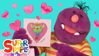 Celebrate Valentines Day with Milo The Monster  Learn About Rhyming Words