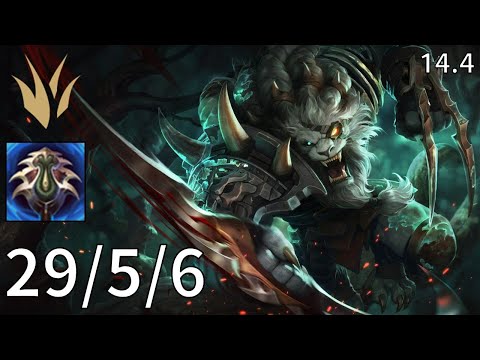 Rengar Jungle vs Evelynn - EUW Diamond | Patch 14.3