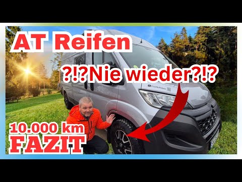 😳 All-terrain tires on a motorhome – ❗️NEVER AGAIN❓️ My honest conclusion after 10,000 km