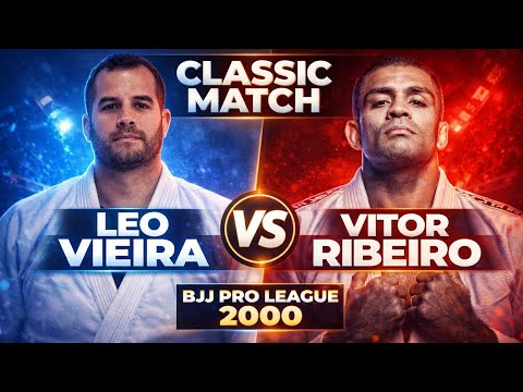 LEO VIEIRA JIU JITSU MATCH vs VITOR SHAOLIN RIBEIRO   Pro League 2000 OLD SCHOOL BJJ