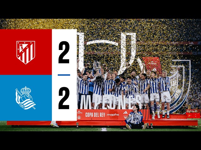 Vídeo relacionado con Camiseta de Manga Corta de la Real Sociedad Campeón de la Copa del Rey 2025-2026 Estilo cómic (13- Camiseta Talla L)(Negra Manga Corta)