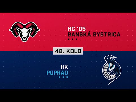 48.kolo HC 05 Banská Bystrica - HK Poprad HIGHLIGHTS
