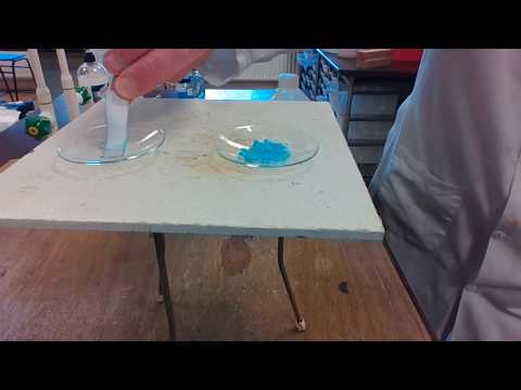 Chemical Tests for Water