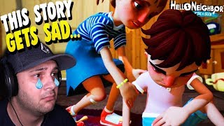 THIS PART WAS SERIOUSLY SO SAD! (Hide &amp; Seek Stage 3 END) | Hello Neighbor Hide And Seek