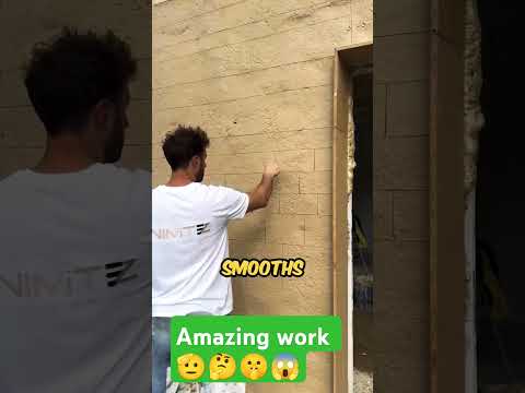 😱Amazing hand work #diy #construction #architecture #brick #woodworking #wrench #shorts #hacks