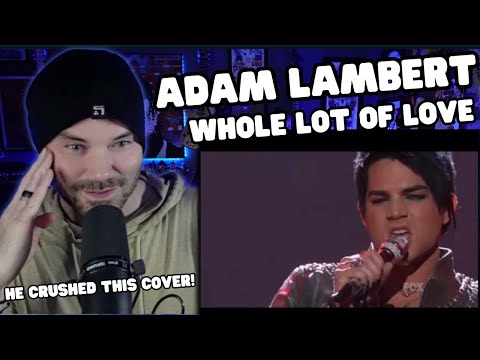 Metal Vocalist First Time Reaction - Adam Lambert - Whole Lotta Love ( American Idol )