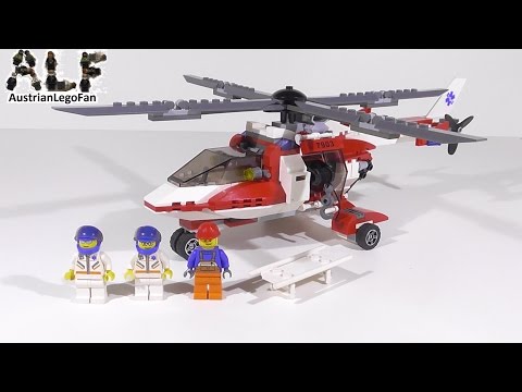 Vidéo LEGO City 7903 : L'hélicoptère de secours