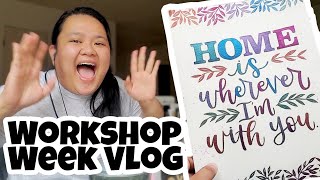 Workshop Week 2021 STUDIO VLOG | All the excitement & dealing with Imposter Syndrome!