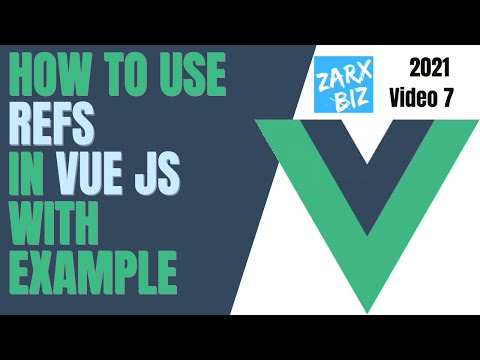 #7 how to use refs in vue with example | Vuejs Tutorial | Vuejs for beginners