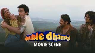 Riteish Deshmukh Con People For Living | Double Dhamaal | Movie Scene