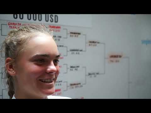 Sára Bejlek po výhře v semifinále | ITS CUP OLOMOUC 2022