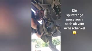 Radlager mit Nabe vorne tauschen an meinem BMW E60 Heckantrieb.