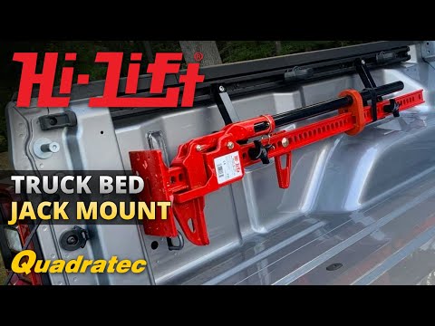 Hi-Lift Truck Bed Jack Mount Install & Review for Jeep Gladiator JT