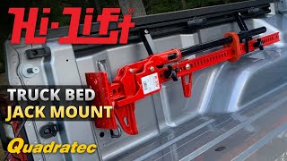 JGBM-100 Hi-Lift Truck Bed Jack Mount Fits Select Jeep Gladiator JT [Black Anodized Finish] - video thumbnail 4