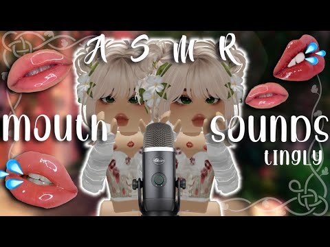 Roblox ASMR ~ WANT TINGLES? click here! | BRAIN MELTING mouth sounds 😴 💤 | custom {dane}