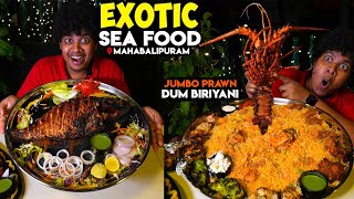 Sangu Kari, Lobster and Monster Crab in Arabian Garden Seafood Restaurant | Irfan's View