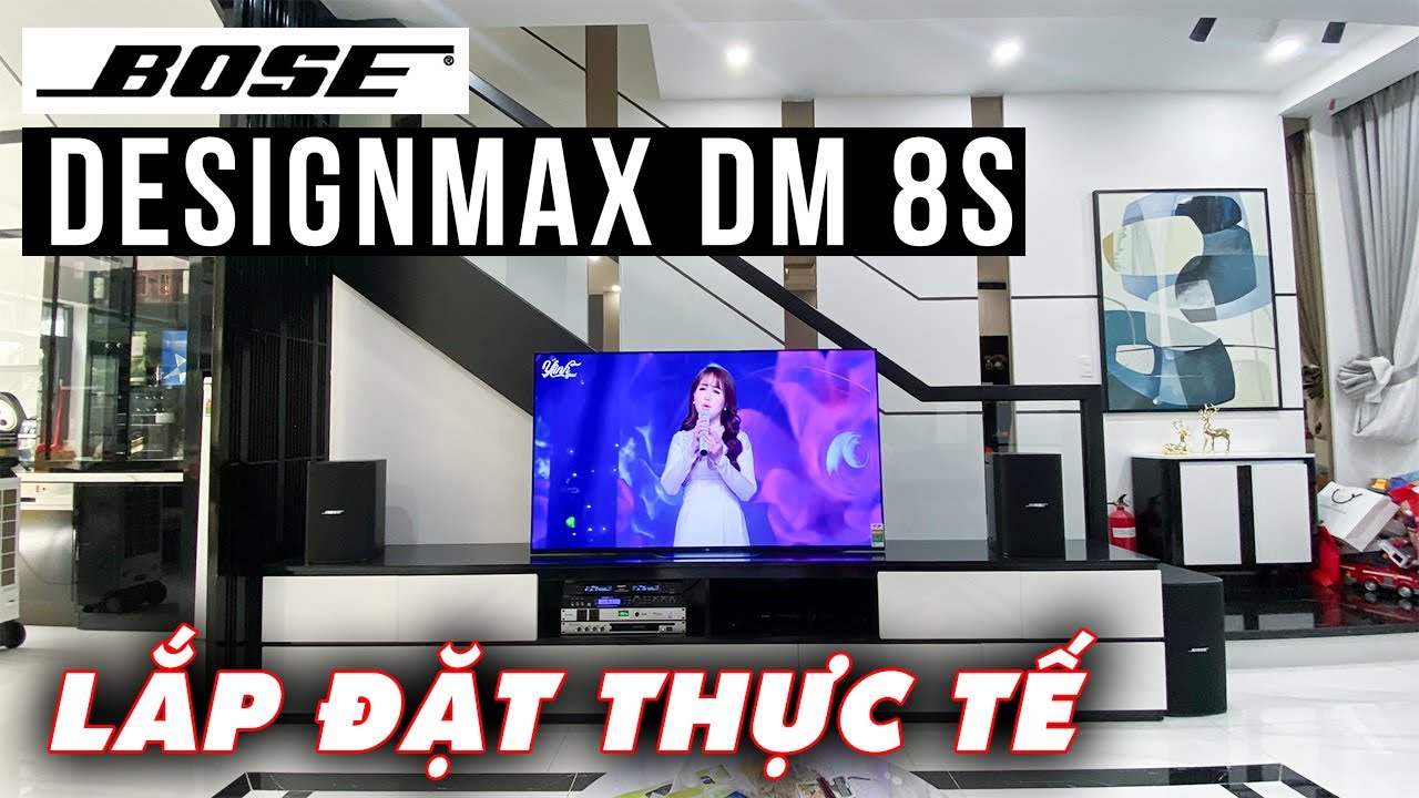video Loa Bose DesignMax DM8S chính hãng 0