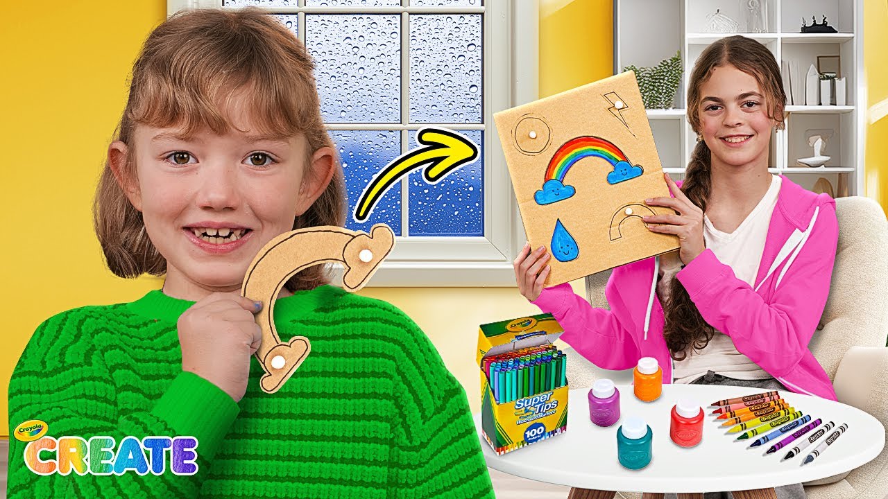 Rainy Day Fun for Kids! ☔ | DIY Puzzles, Sensory Play & More!