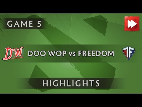 Doo Wop vs Team Freedom Dota 2 [Game 5] ProDotA Cup Series by Azubu.tv - Dota Highlights