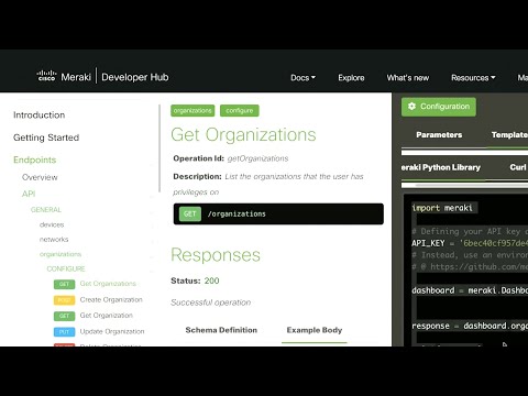 Intro to Meraki’s SDK, DevNet Snack Minute, Episode 5