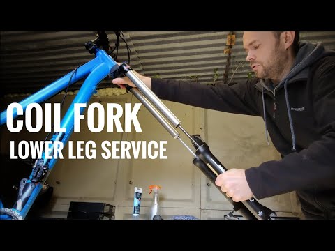 Suntour Coil Fork - Lower Leg Service