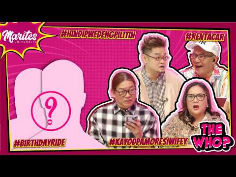 The Who?: Singer, Ayaw Maglantad! | Accla, Sustento ng Rent-a-Car! | Hunk, inalok ng Helicopter!