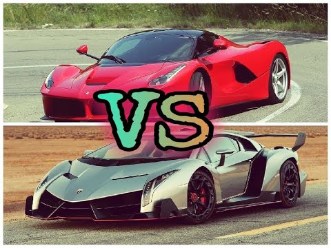 Lamborghini SIAN VS Ferrari LaFerrari