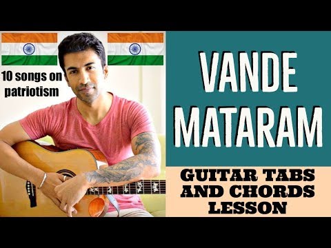 Vande Mataram | Guitar Tabs and Chords Guitar lesson Video