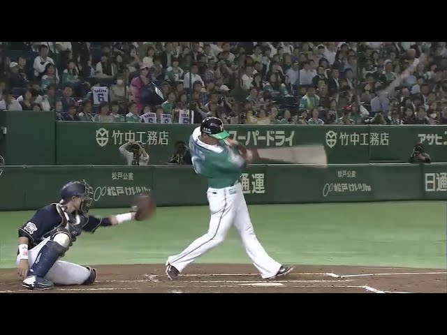 【1回裏】ファイターズ・中田 完璧な先制5号2ラン!! 2016/5/11 F-Bs