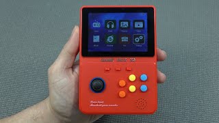 Charge, Play This $39 Retro Handheld Can Do it All !  ... The Game Box X5