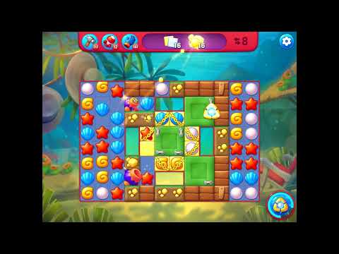 Fishdom Hard level 3786 no boosters フィッシュダム [Friend's]