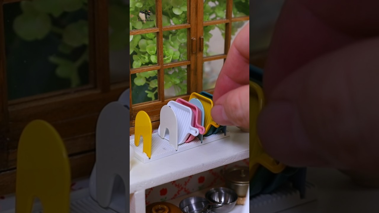 Miniature food, Subuta ミニチュア料理、酢豚 #miniaturehieuskitchen #ミニチュア料理 #hieuskitchen #miniature