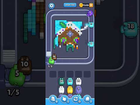 Pixel Flow Level 2361 Walkthrough