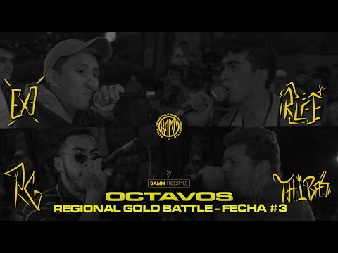 EXE v RIFE v RG v THIBAS [Octavos] FECHA #3 | BAMM Freestyle | Rango 4 | Ascenso a FMS