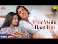 Rekha-Vinod Mehra Romantic Song - Phir Wahi Raat Hai Khwab Ki 4K - Kishore Kumar | Ghar Movie Songs - SuperHit Gaane Rekha-Vinod Mehra Romantic Song - Phir Wahi Raat Hai Khwab Ki 4K - Kishore Kumar | Ghar Movie Songs